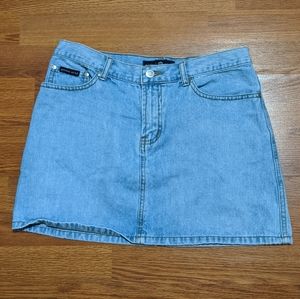 Denim Mini Skirt